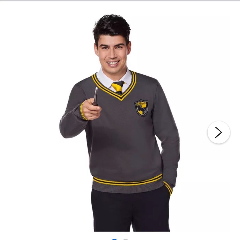 Harry Potter! officially licensed Hufflepuff House sweater